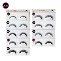 South Korea belliz simple eyelashes 12 links Store manager recommended no packaging no glue