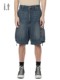 it5cm/FIVECM ໂສ້ງຂາສັ້ນ denim ຂອງຜູ້ຊາຍ summer summer trendy street workwear mid-pants 6554U1G