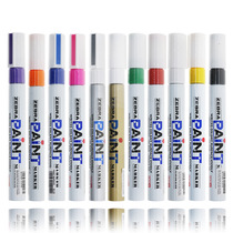 Japanese zebra zebra MOP-200M paint pen black platinum silver marker pen industrial Mark pen