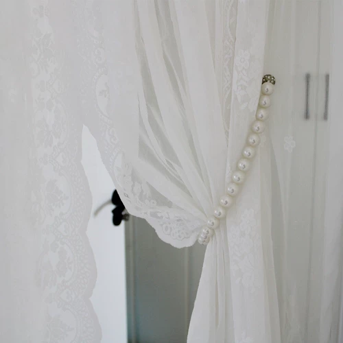 Ткань, ремень из жемчуга, корейская штора, европейский стиль, в американском стиле