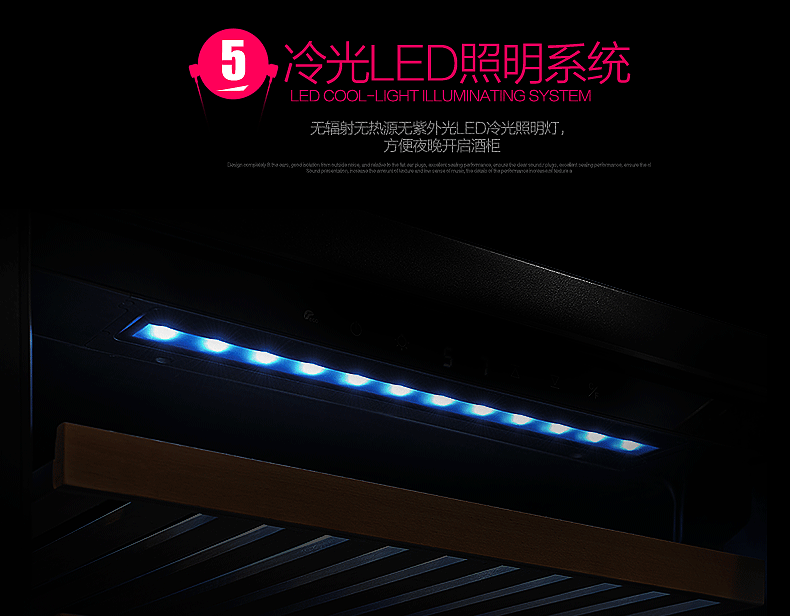 tủ rượu vang malloca Eremite / Reclusive fame EM-166M2 công suất lớn làm mát cửa mở nhiều cửa kệ rượu vang để bàn