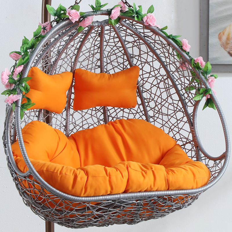 Swing outdoor courtyard hanging basket chair hammock indoor rocking chair home hanging basket rattan chair balcony lazy person hanging orchid chair