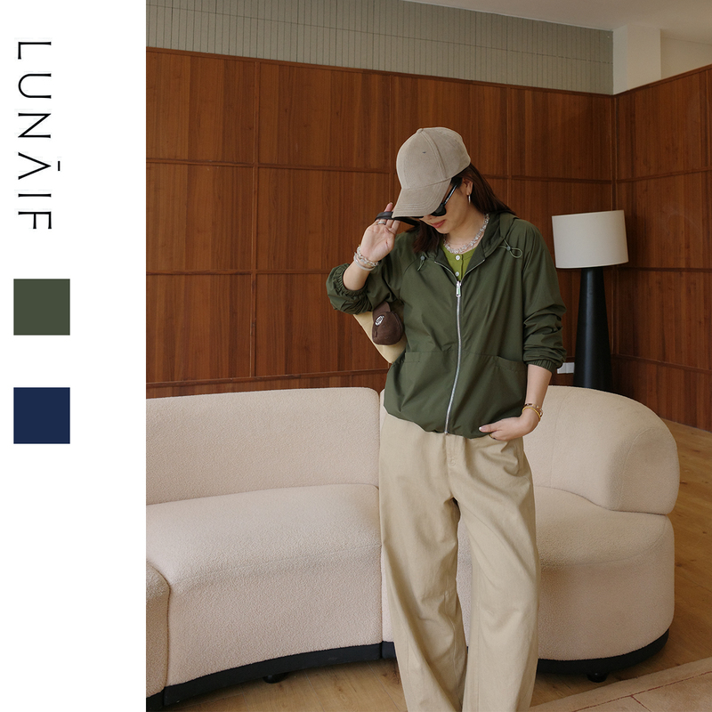 Lunaif/Urban Jacket Windproof and Waterproof Softshell Lightweight Wool Lp Traveler Jacket Parka Windbreaker