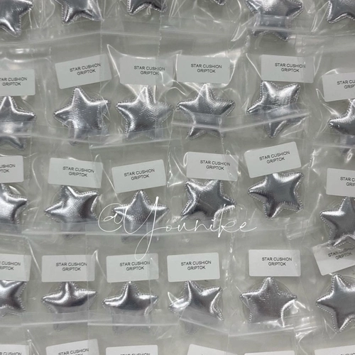 Небольшой дизайнерский серебряный универсальный держатель для телефона, тренд сезона