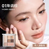 Комплексные палетка теней для лица, хайлайтер, румяна, на каждый день, «три в одном»