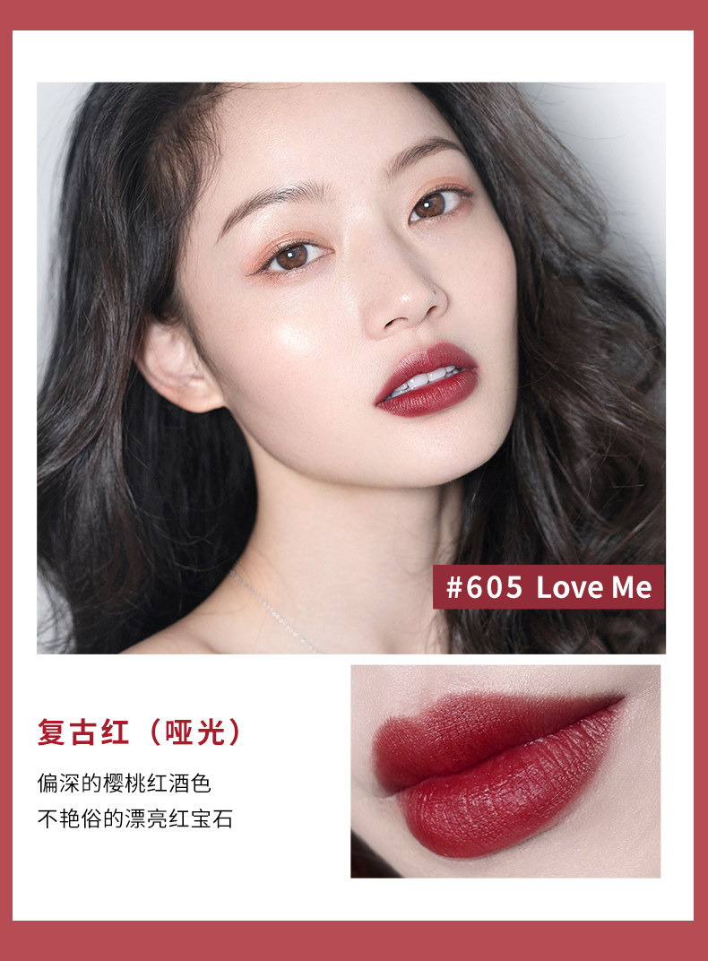 Vị thành niên mùa xuân nhung matte lip men kéo dài giữ ẩm son bóng son bóng nhuộm lip lỏng son môi dưỡng ẩm là không dễ dàng để mất màu 	son bóng l.a color	