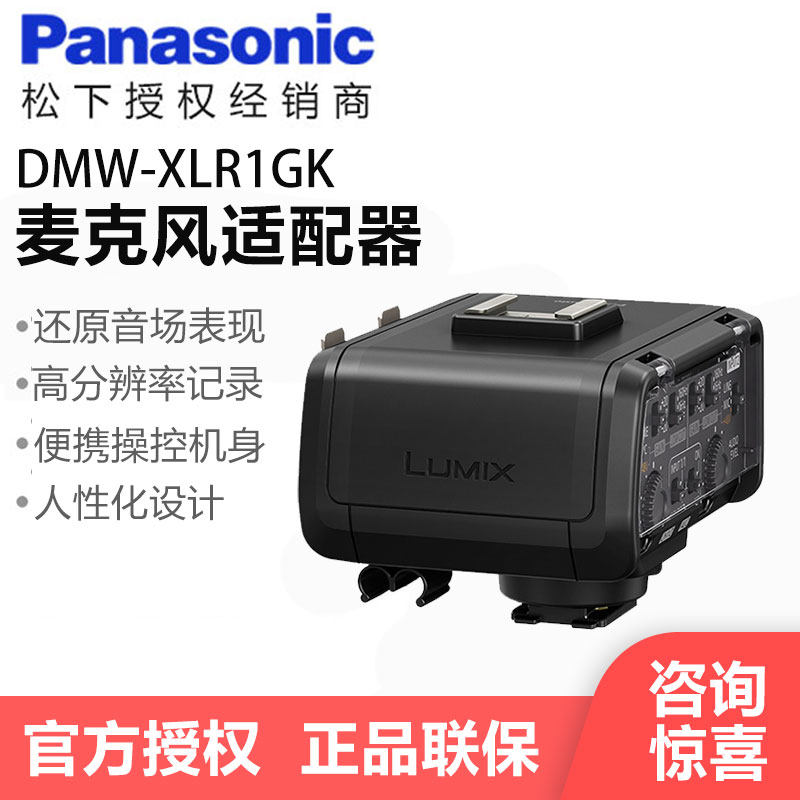 Panasonic Panasonic DMW-XLR1GK microphone adapter professional recording accessory