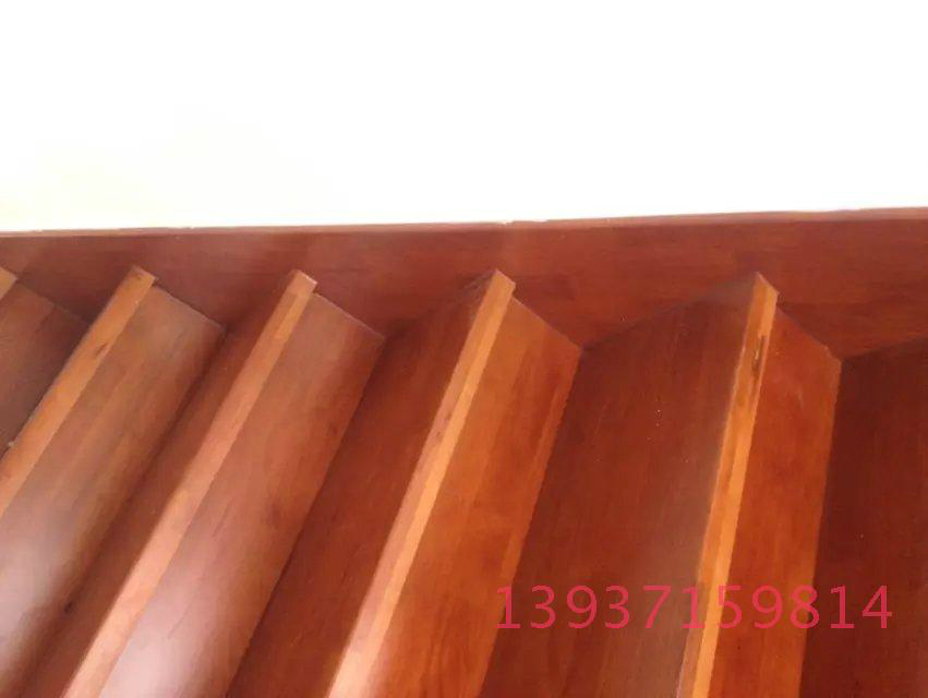 Stair pedal solid wood pedal rubber wood pedal beech wood step plate solid wood pedal set