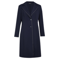 (Convenient Jacket) NAERSI Suit Collar Single-breasted Windbreaker Womens 24 Autumn Temperament Thin Jacket