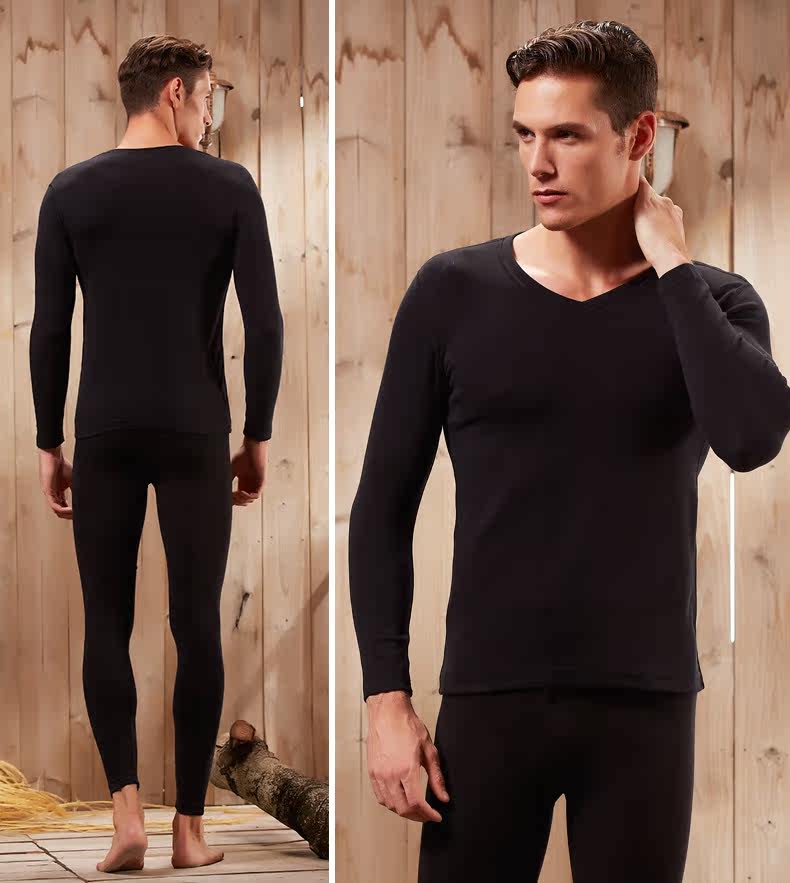 Sous-vêtement chaud jeunesse simple en coton - Ref 752477 Image 30