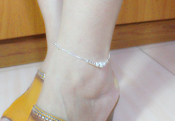 Chaine de cheville Femme en Argenterie - Ref 3104035 Image 23