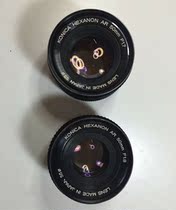KONICA Hexanon AR 50mm F1 7 F1 8 Lens