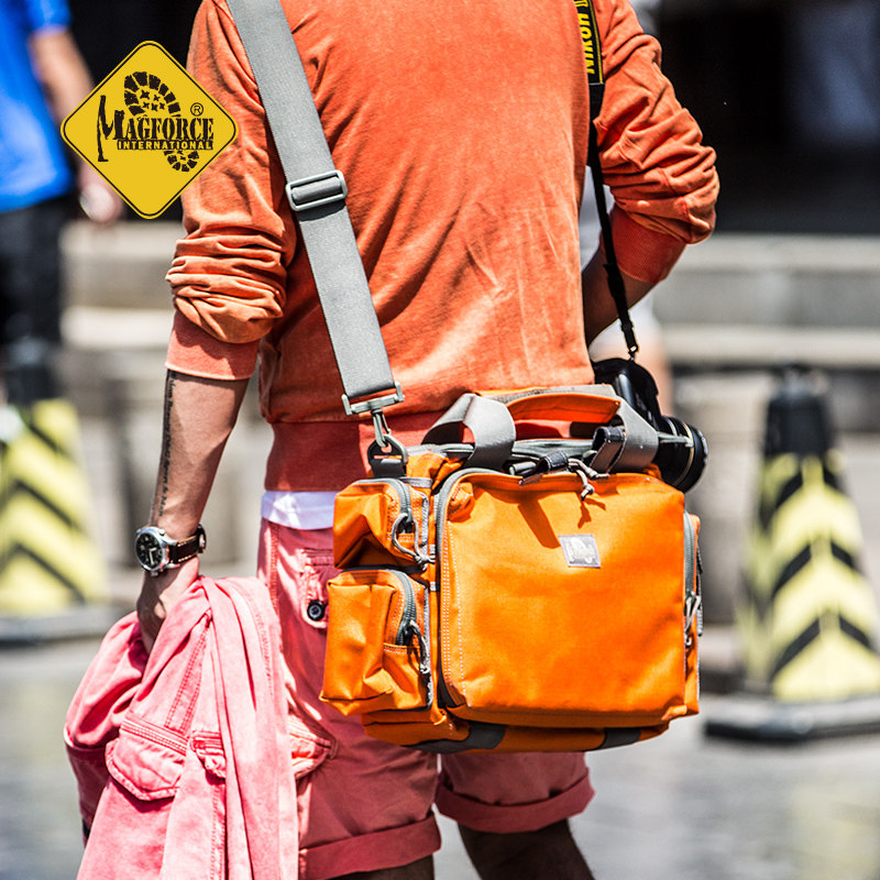 McGehos MagForce Taiwan 0601 horse single shoulder pen electric bag travel file package