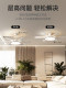 Junyu Restaurant Direct Blade Fan Light 2026 New Model Living Room Bedroom Modern Simple Led Remote Control Ceiling Fan and Lighting