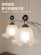 Junyu French-Style Vintage Bamboo Living Room Chandelier, Mid-Century Style 2026 New Lily of the Valley New Chinese Style Main Lighting Fixture for the Lobby