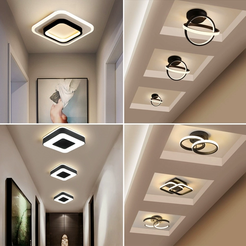 Потолочный светильник для коридора для беседки, легкий роскошный стиль, популярно в интернете, коллекция 2023