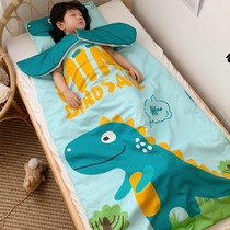 Baby sleeping bag big Children Spring and Autumn Winter Baby Cotton Cotton anti-kicking quilt artifact Four Seasons universal thickened quilt