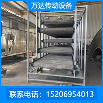 Stainless steel mesh chain assembly line conveyor belt conveyor belt multi-layer conveyor cooling and drying stainless steel conveyor belt factory