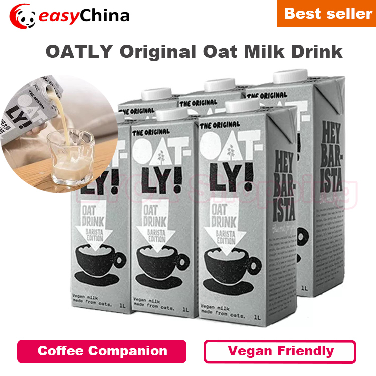 1L*2 Bottles Oatly Oat Milk Plant-Based Oat Drink Vegan