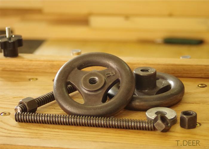 Woodworking Tools Fixture Desktop Clip MOXON Hand Wheel Set Vise WB-4316 Deer Embankment Tree