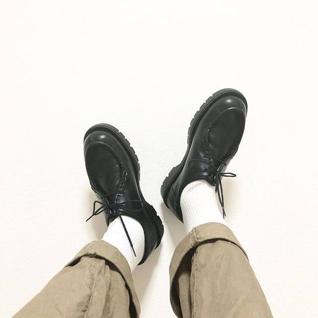 Japanese French lace-up leather shoes KLEMAN leather shoes for men and women