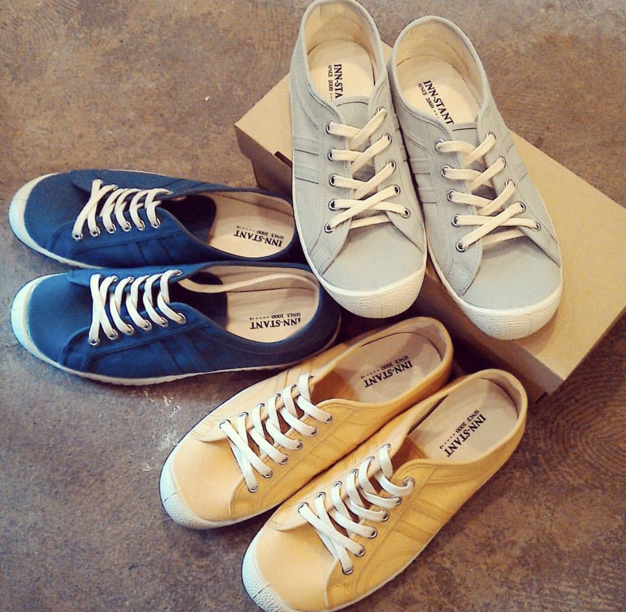 Giày vải cổ điển Nhật Bản INN-STANT được sản xuất tại Slovakia giày converse trắng