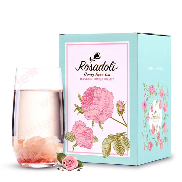 保加利亚进口 Rosadoli 罗丝多丽 蜂蜜玫瑰茶 680g 镇店之宝￥39