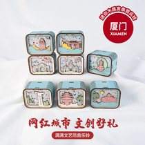 Original Xiamen Gulangyu Xiamen University Zengcuoan South Putuo clockwork music box music bell travel souvenir