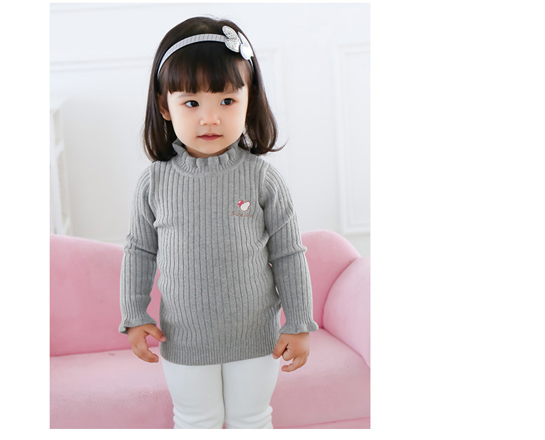 Pull fille à manche longue - Ref 2104550 Image 26