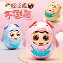 Early education educational toy piglet tumbler tumbler baby music early education 0-1 year old big educational baby toy