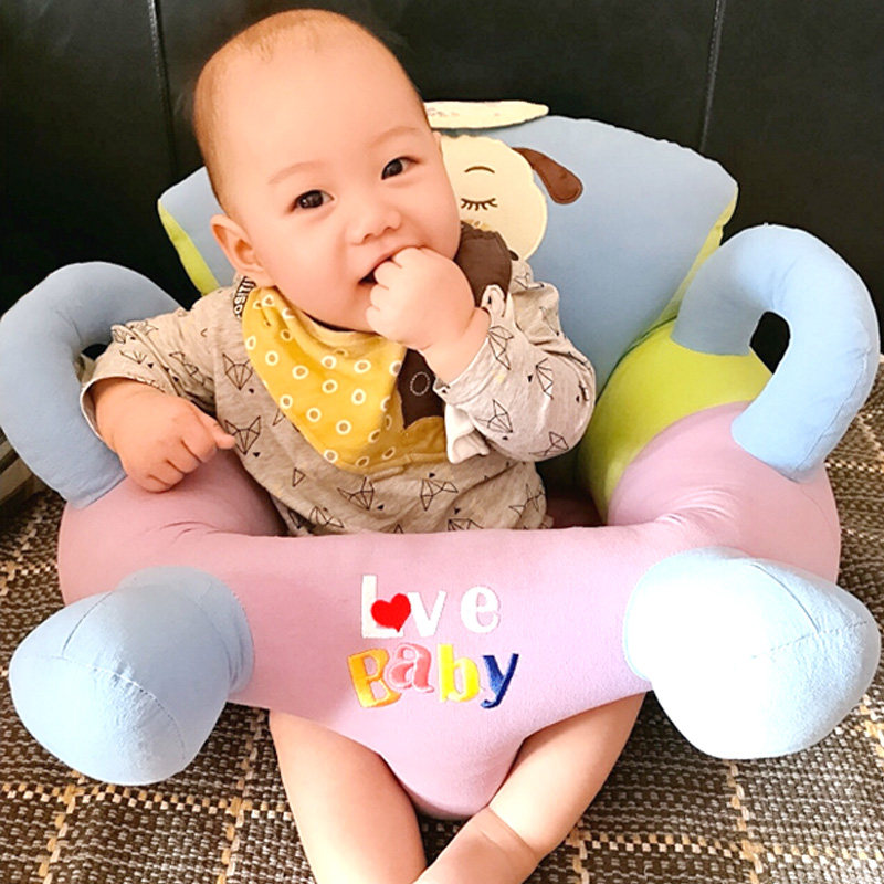 Baby seat baby learn to sit small sofa chair backrest children's chair summer 6 months training anti-fall learning to sit artifact