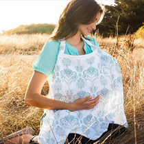 Breastfeeding towel summer thin out nursing clothes gauze feeding cover clothing spicy mother blouse