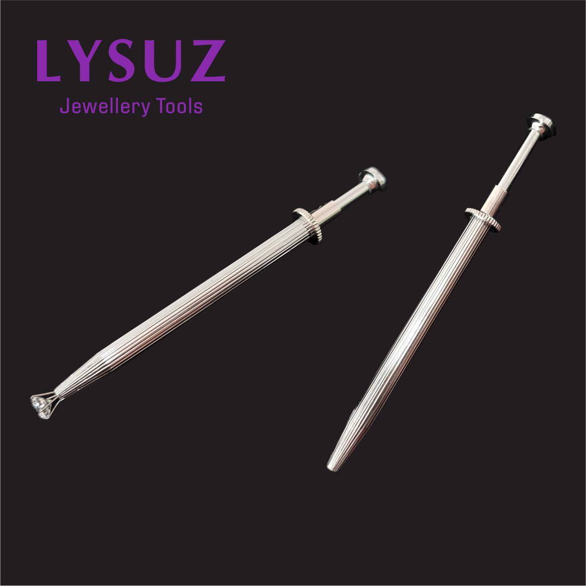 Hong Kong Ducheng Kee TSK Diamond Claws Jewel Grip Four Paws Grab Naked Drill Stainless Steel Grab Jewelry Tool