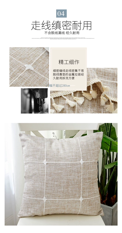 Bắc Âu ins gió đơn giản hiện đại khăn trải bàn vải cotton và vải lanh Nhật Bản nhỏ tươi bàn cà phê khăn trải bàn hình chữ nhật khăn trải bàn giấy trải bàn ăn dùng 1 lần