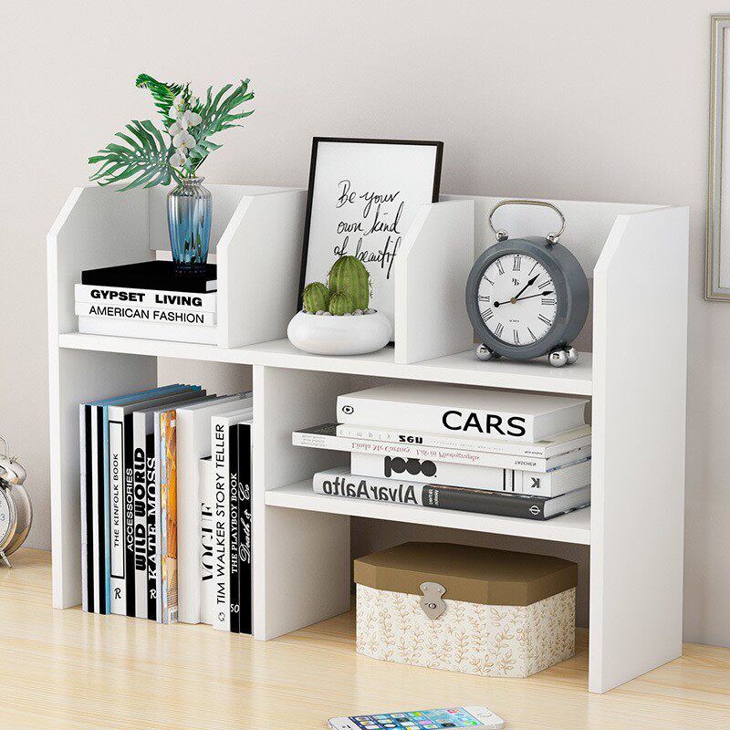 Desktop shelf simple modern student desk storage small bookshelf economical simple desktop organizer bookshelf