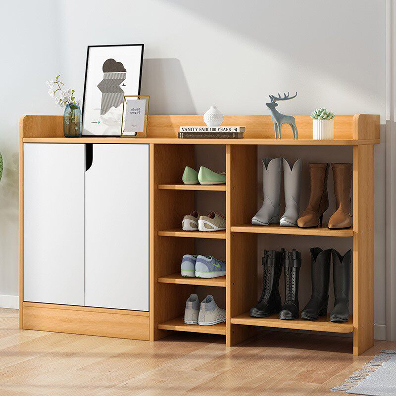 Shoe shelf household economical small multi-layer shoe cabinet storage outside the door aisle corridor entering the door to put shoes