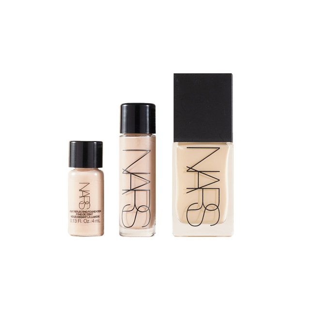 Nars super square bottle liquid foundation sample ທົດສອບສີ concealer ສໍາລັບຜິວແຫ້ງ, ຜິວມັນ, ບໍາລຸງຜິວໂດຍບໍ່ຕ້ອງເອົາເຄື່ອງແຕ່ງຫນ້າ, Nas ຊຸດທົດລອງທີ່ແທ້ຈິງ