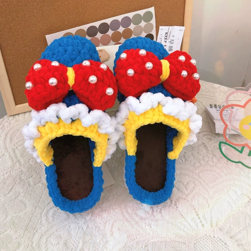 Плетеные тапочки, набор материалов, барсетка для принцессы, «сделай сам»