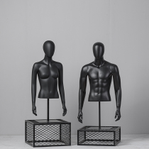 Half-length model props male model female display stand mens clothing store dummy human body upper body female model rack