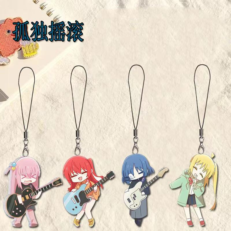 Lonely Rock Merchandise Phone Chain Q Version Goto Taku Yamada Ryo Ichiyoshi Kana Lanyard Pendant Backpack Charm