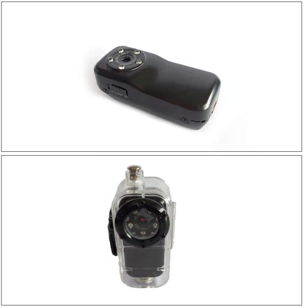 1080p độ nét cao máy ảnh tầm nhìn ban đêm không thấm nước nhỏ thể thao DV camera ghi camera mini siêu góc rộng - Máy quay video kỹ thuật số camera quay youtube