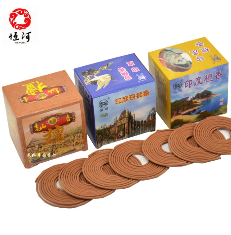 vòng trầm hương có tác dụng gì Tự nhiên Ấn Độ Lao Sơn Gỗ đàn hương Ai Ye Xiang Xiang Xiang Hương liệu trong nhà Nhà vệ sinh Khử mùi Hương liệu - Sản phẩm hương liệu vòng đeo tay trầm hương