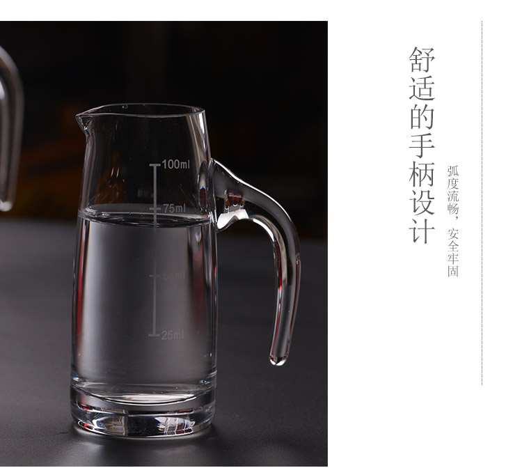 Rượu vang đỏ decanter rượu trumpet chì miễn phí glass quy mô rượu vang gia đình ly rượu vang cá tính dày decanter cốc uống rượu
