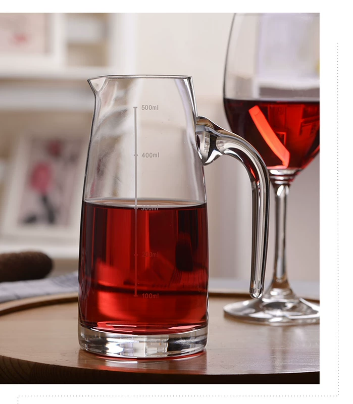 Rượu vang đỏ decanter rượu trumpet chì miễn phí glass quy mô rượu vang gia đình ly rượu vang cá tính dày decanter