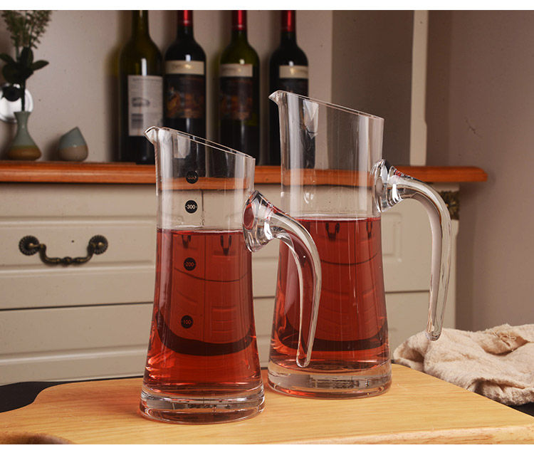 Rượu vang đỏ decanter rượu trumpet chì miễn phí glass quy mô rượu vang gia đình ly rượu vang cá tính dày decanter cốc uống rượu