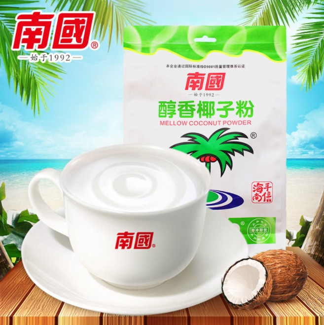 Hainan Special Production South China Coconut Powder No Added Mellow Flavor Coconut Juice Intense and Old Coconut Bagged Instant