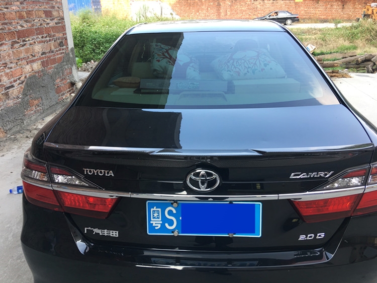 Mới 12-16 Toyota 7 thế hệ Camry sửa đổi đuôi 15 sợi carbon miễn phí đấm cánh cố định cánh cánh - Sopida trên đuôi cá xe hơi