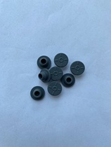 13mm diameter rubber stopper butyl rubber stopper control bottle vial matching rubber stopper flat mouth rubber stopper
