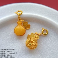 Подвеска из воскового агата, серебро 925 пробы