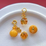 Аксессуары из воскового агата, ювелирное украшение, подвеска, DIY